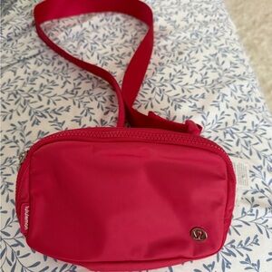 lululemon athletica Vibrant Red Crossbody Bag